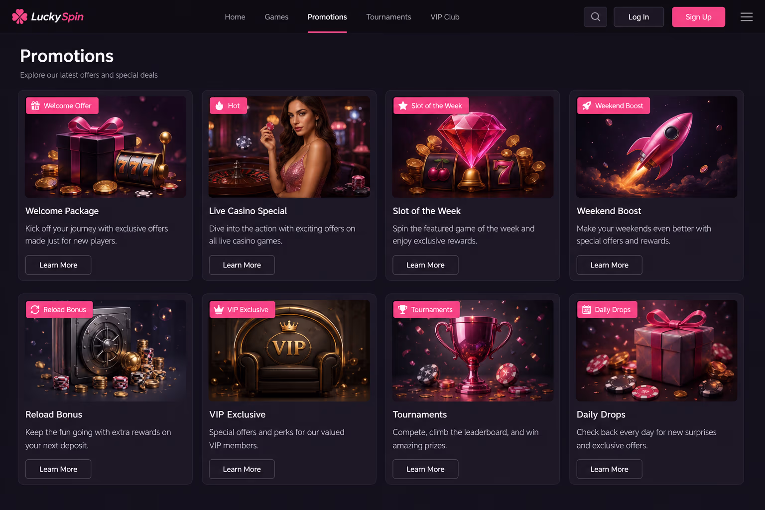 Joining Bonus and New User Promotions